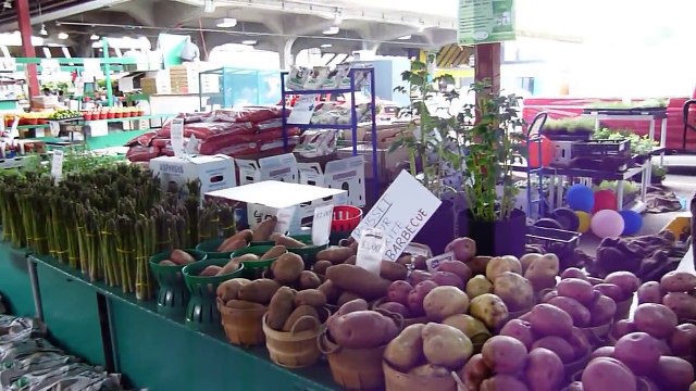 Tour of Marché Jean-Talon Market , Montreal , Canada