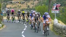 François Hollande fait son François Mitterrand sur les routes du Tour de France entre Rodez et Mende