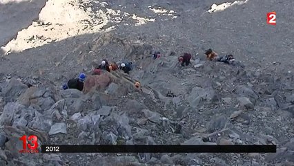 Attention aux éboulements sur le Mont-Blanc