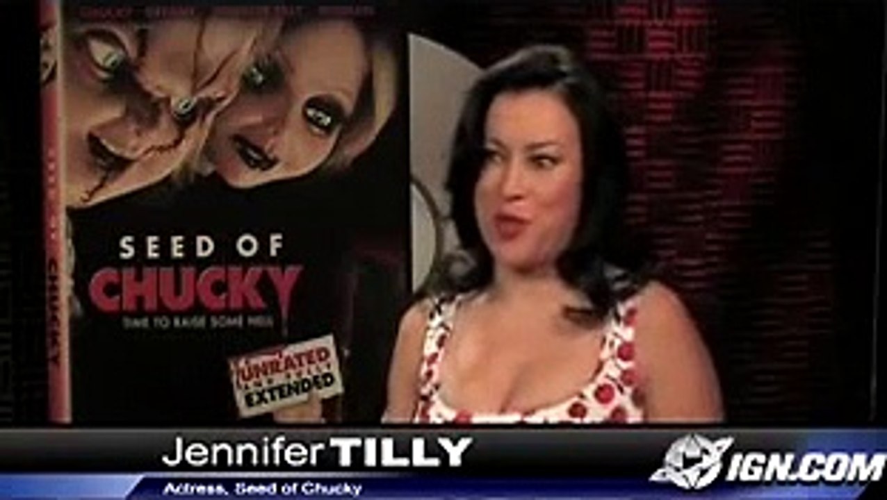 Jennifer Tilly Seed of Chucky Interveiw #1