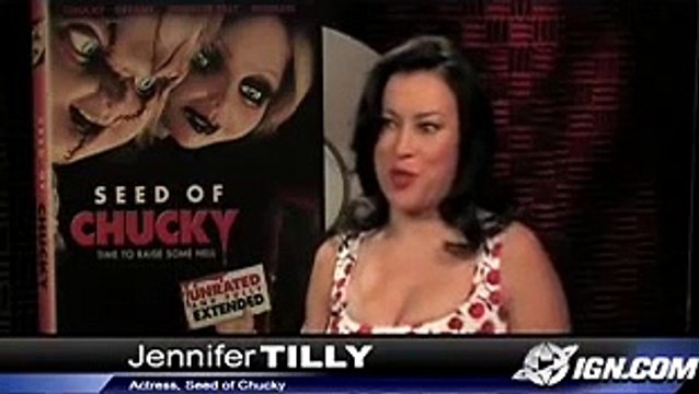 Jennifer Tilly Seed of Chucky Interveiw #1
