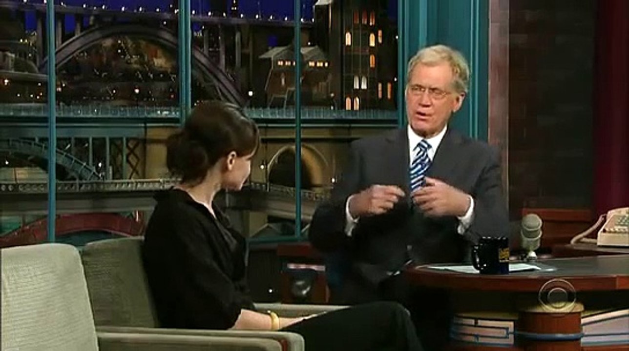 Alexis Bledel on David Letterman (5-25-07)