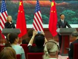 Secretary Clinton Answers Questions With Chinese Foreign Minister Yang