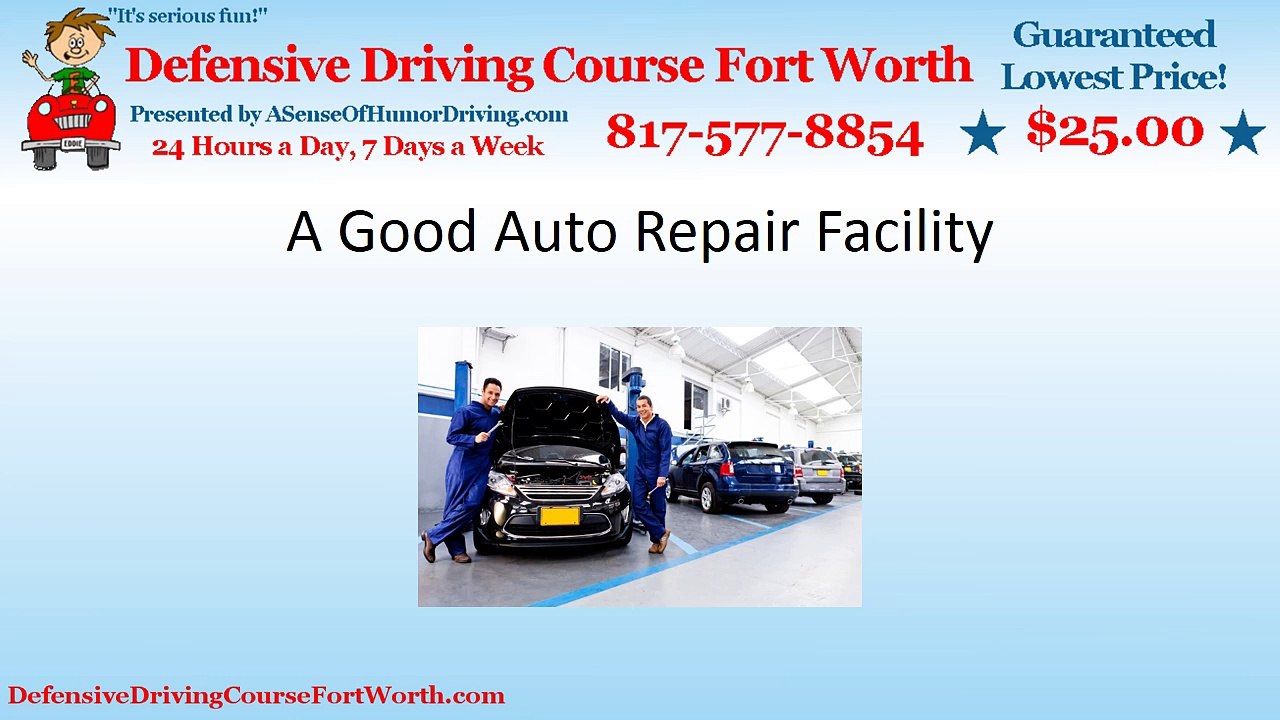 A Good Auto Repair Facility