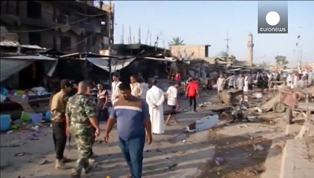 Search continues for victims in Iraq after huge suicide bomb