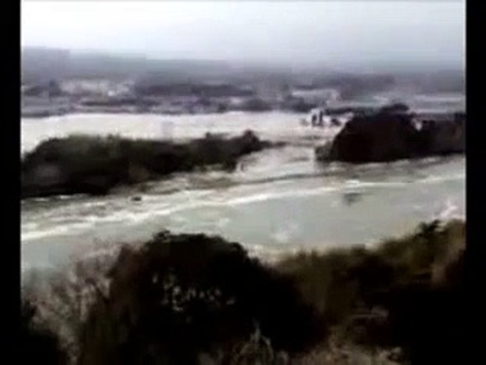 東日本大震災　津波　福島県楢葉町前原&山田浜地区(2/4)