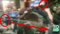 Police caught on camera   Austin cops grab bystanders phone and pepper spray him   TomoNews