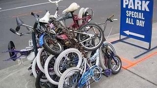 Funny Bicycle Parking