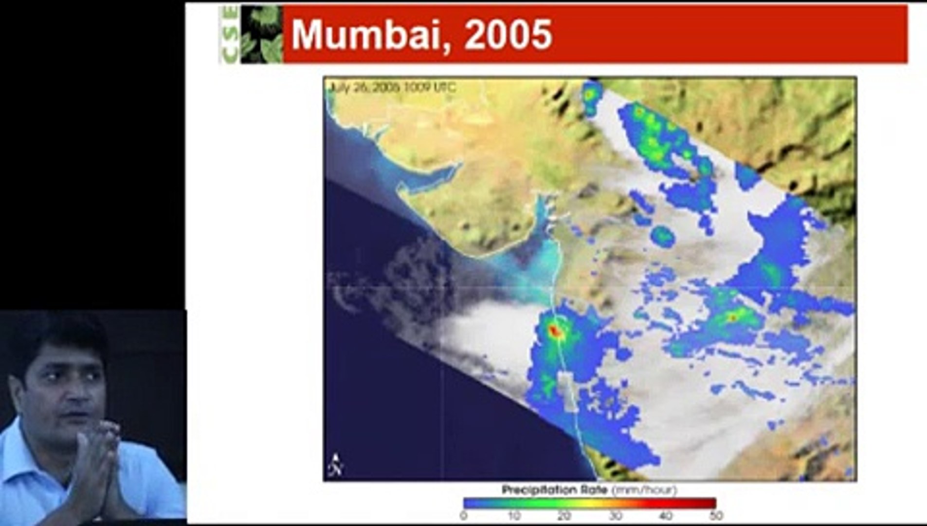 Climatic change and freak weather events in India