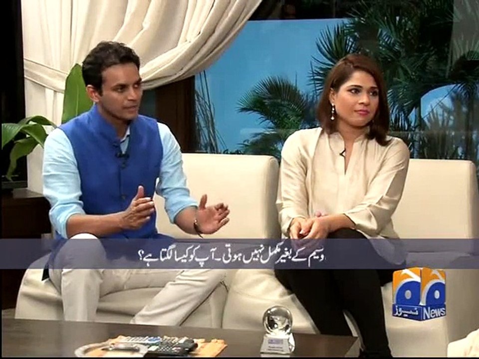 Wasim & Shaniera Akram Interview-18 Jul 2015