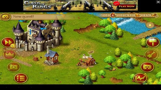 Townsmen - Android and iOS gameplay PlayRawNow