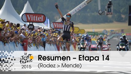 Resumen - Etapa 14 (Rodez > Mende) - Tour de France 2015
