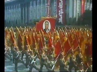 North Korean Military Parade (75 Year Anniversary)