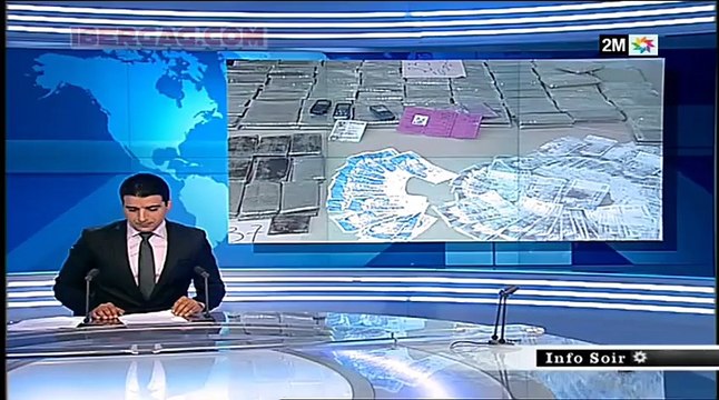 Maroc_Casablanca _ Démantèlement d'un réseau de vente de stupéfiants avec des faux billets