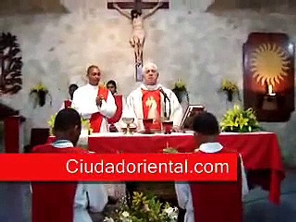 Misa del Domingo de Ramos iglesia San Vicente de Paul 1 de 4