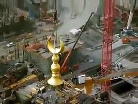 Unseen video :: Construction of Royal Clock Tower Makkah