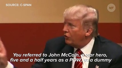 Donald Trump Doesn't Think POWs Are War Heroes