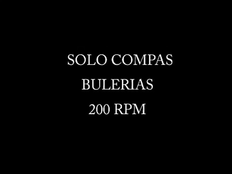 Solo Compas Bulerias 200 RMPM