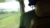 Landing on Cluj International Airport, Romania, in a Cessna 172 RG