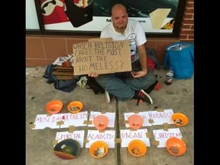 Weirdest Panhandlers, Failure Begs for Money[1]