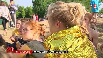 Strasbourg : 15 000 scouts se réfugient dans le Zénith à cause des orages