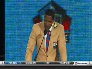 NFL: Hall Of Fame: Class Of 2014: Michael Strahan Enshrinement Ceremony Speech