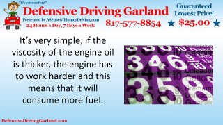 How Does Engine Oil Effect Fuel Economy
