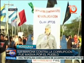 Marchan en Honduras contra la corrupción e impunidad