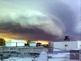Nube de tormenta en Montevideo, San Jose y Canelones en Uruguay (24/1/12) HD