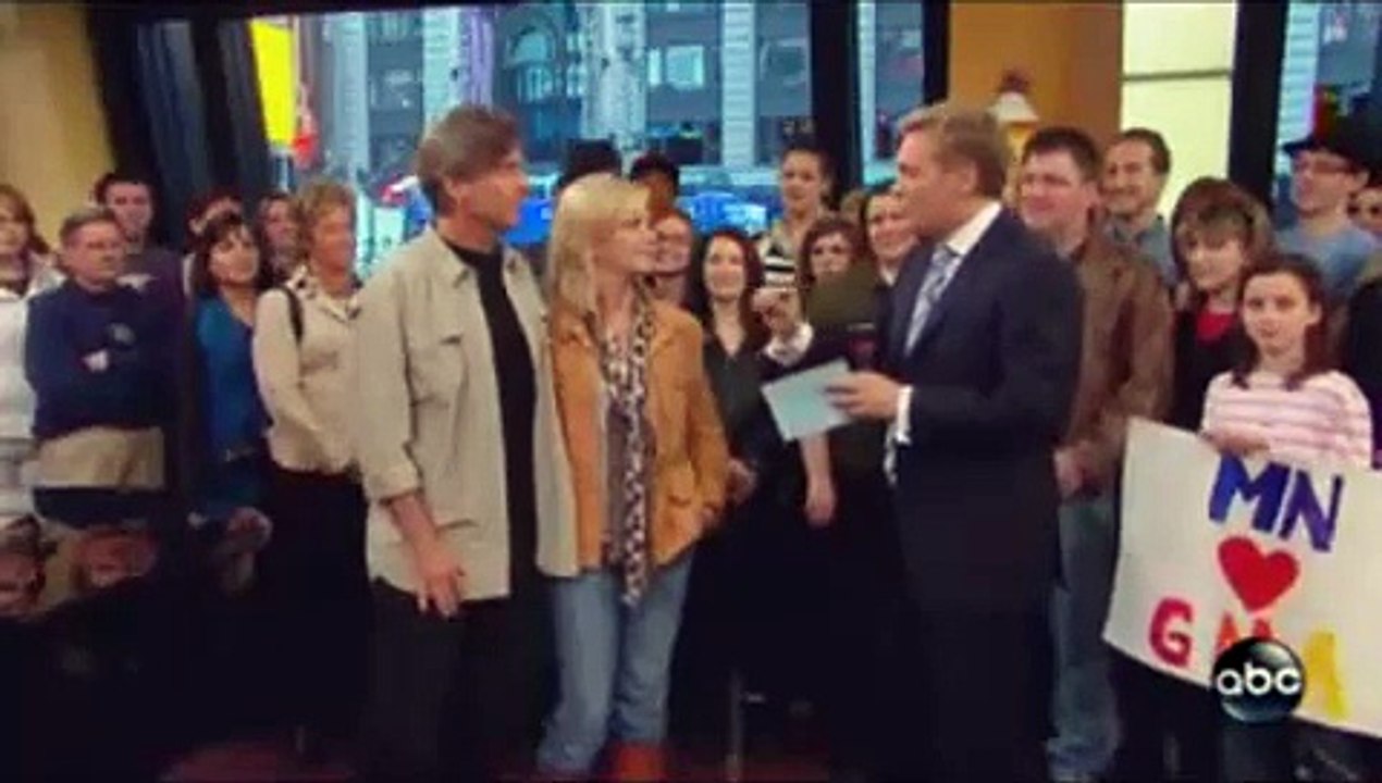 Olivia Newton John and John Easterling on Good Morning America about the Zamu tour!
