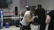 Boxing Training Defense Technique Drill.