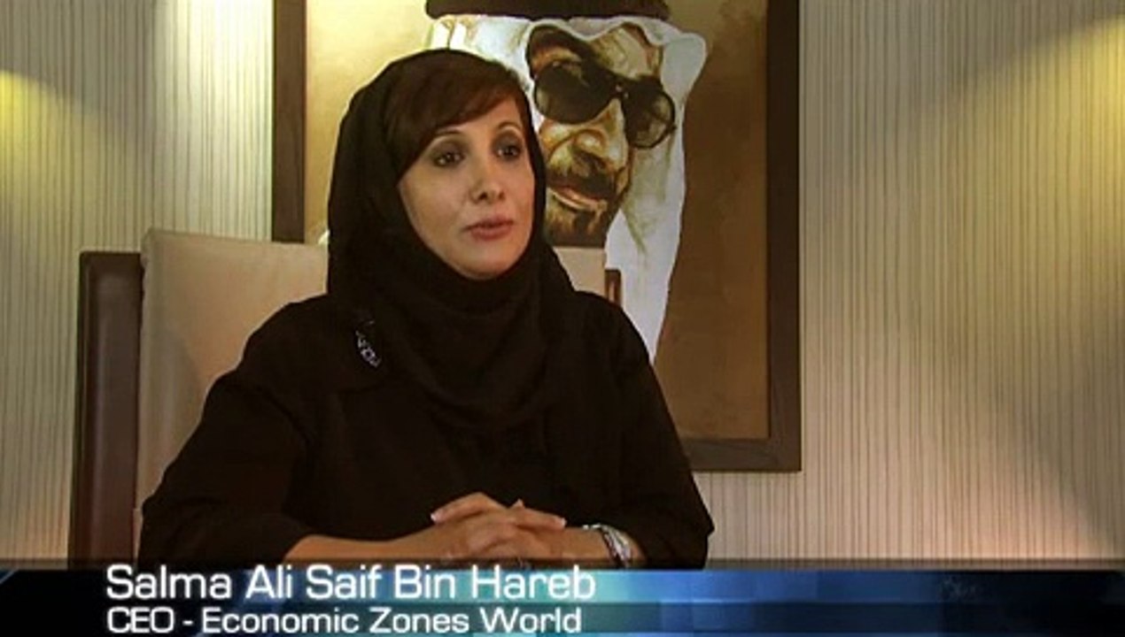 JAFZA - Jebel Ali Free Zone Area - Salma Ali Saif Bin Hareb - CEO - Economic Zones World
