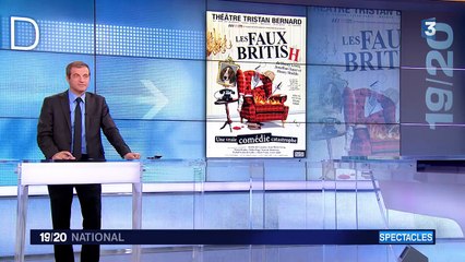 Théâtre : "Les Faux British" font pleurer de rire les Parisiens cet été