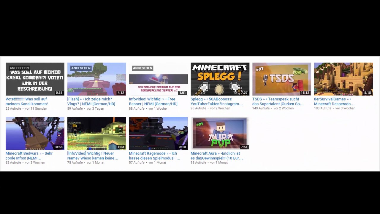 Kanal Analyse ►NEMI