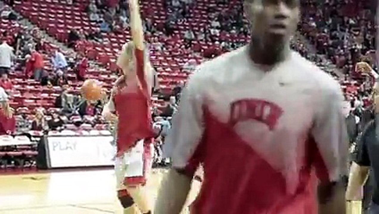 My special appearance at the UNLV Rebels basketball game!