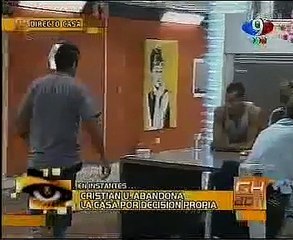 Gran Hermano 2011 | Cristian U abandona la casa de Gran Hermano