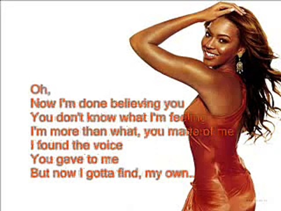 Beyonce - Listen (With Lyrics)