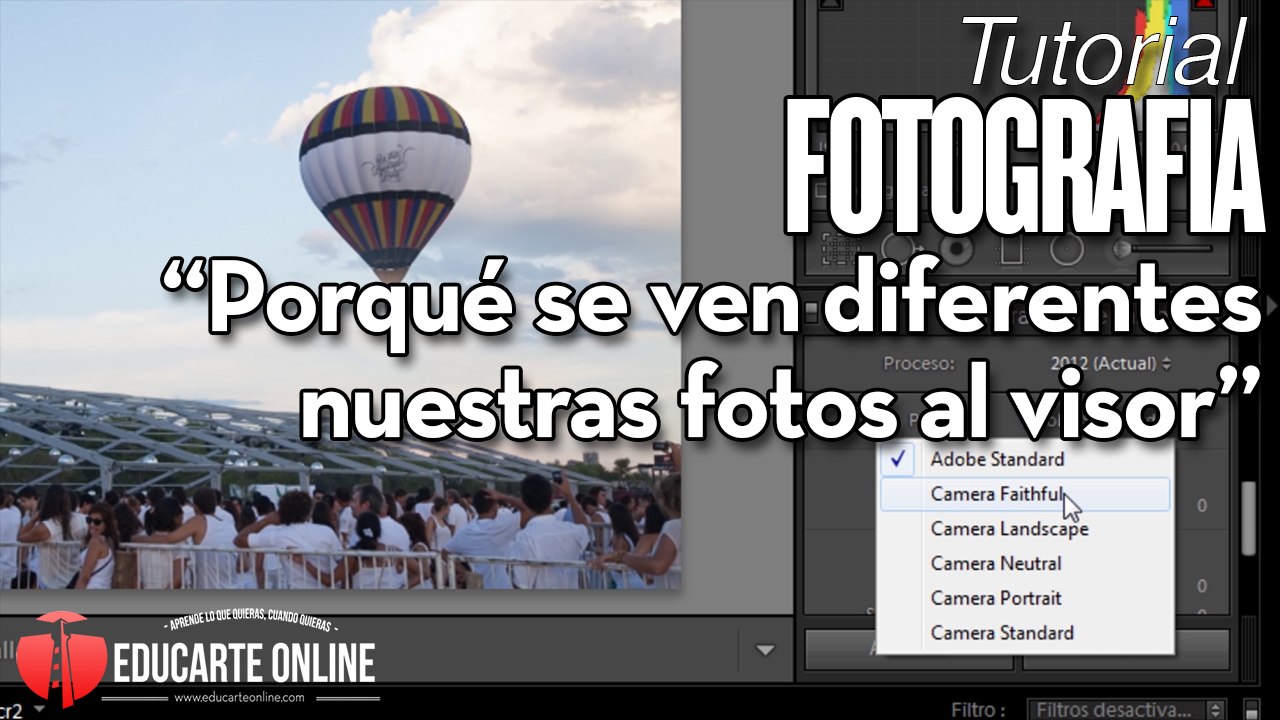 Porqué nuestras fotos se ven diferentes en monitor vs nuestra cámara