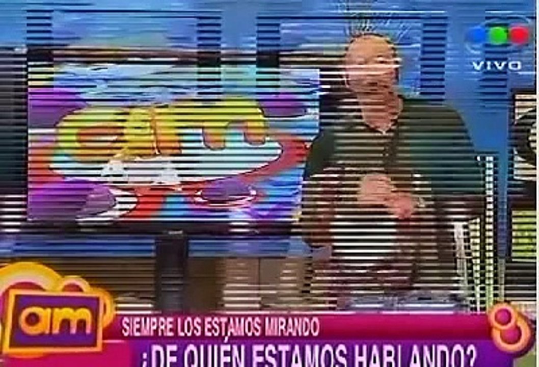 Soledad Fandiño y Nicolas Cabre en Siempre los estamos mirando AM 23/09/09