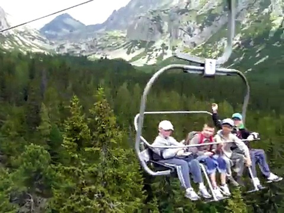 Vysoké tatry lanovka na Solisko Štrbské pleso Slovensko