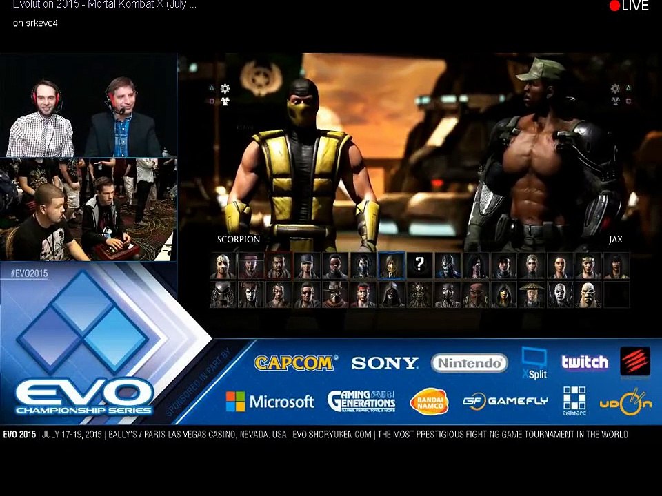 EVO 2015 – Mortal Kombat X: Chacha vs Silent Mexican