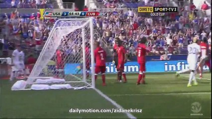 Omar Gonzalez 4-0 HD | USA v. Cuba 18.07.2015 Gold Cup HD