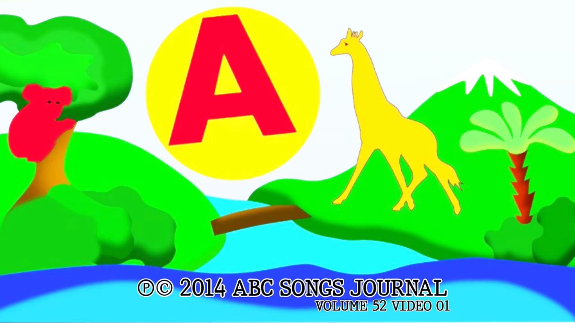 ⁣Nursery Rhymes Educational Cartoon | French ABC Song Nursery Rhyme | Letter A