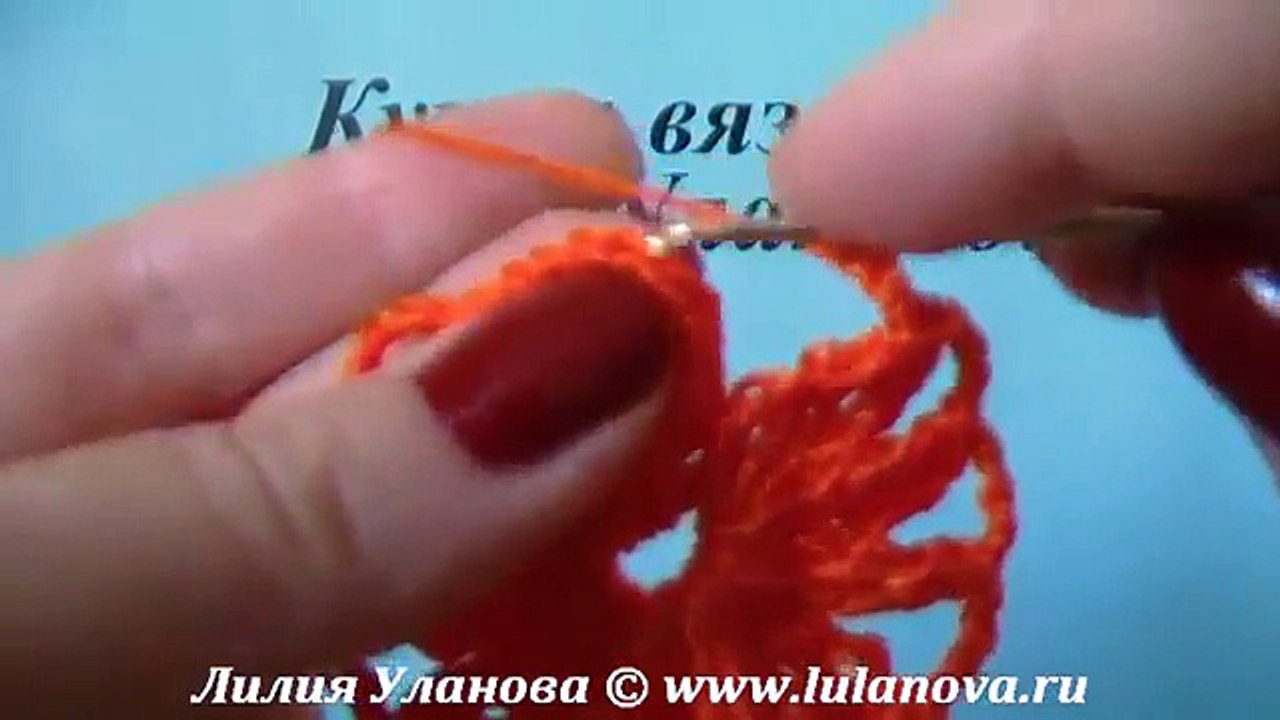 Квадратный Мотив 3 - вязание крючком (Мотивы крючком)