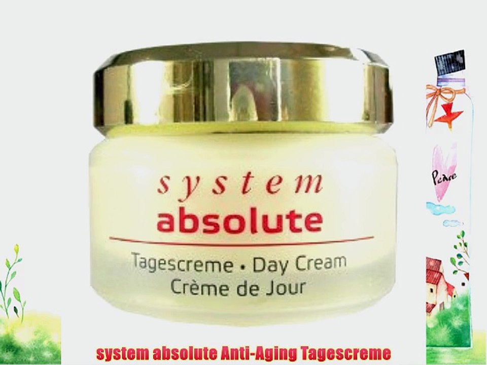 system absolute Anti-Aging Tagescreme