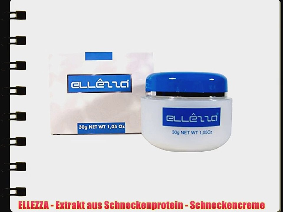 ELLEZZA - Extrakt aus Schneckenprotein - Schneckencreme