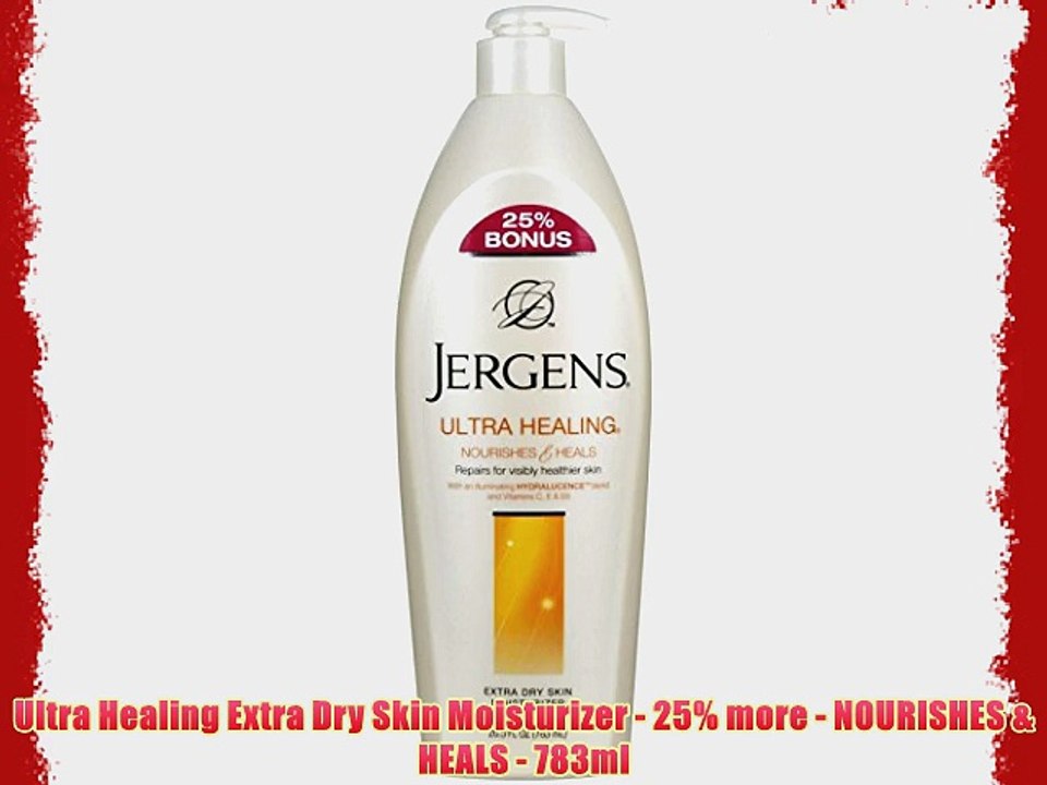 Ultra Healing Extra Dry Skin Moisturizer - 25% more - NOURISHES