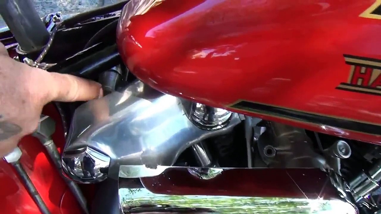 Hunting Harleys, 1937 Harley EL OHV Knucklehead, restored