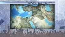 عدد اللاجئين السوريين في دول الجوار