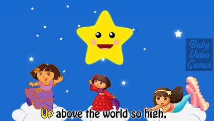 Dora the Explorer Twinkle Little Star   Funny cartoon Kids Songs Nursery Rhymes